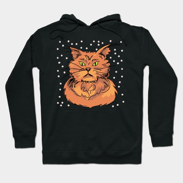 Angry Kitty Hoodie by SWON Design